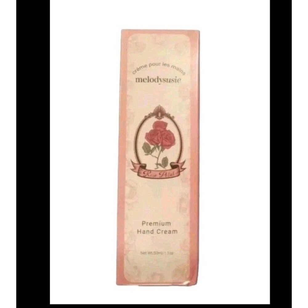 Hand Cream Melody Susie Rose Petal By Creme Pour Les Maines 1.7 Oz Shea Butter